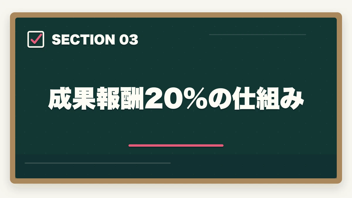成果報酬20%の仕組み|中小企業診断士の補助金申請支援で稼ぐ完全ガイド|成果報酬20%で月収100万も【2026年版】の図解