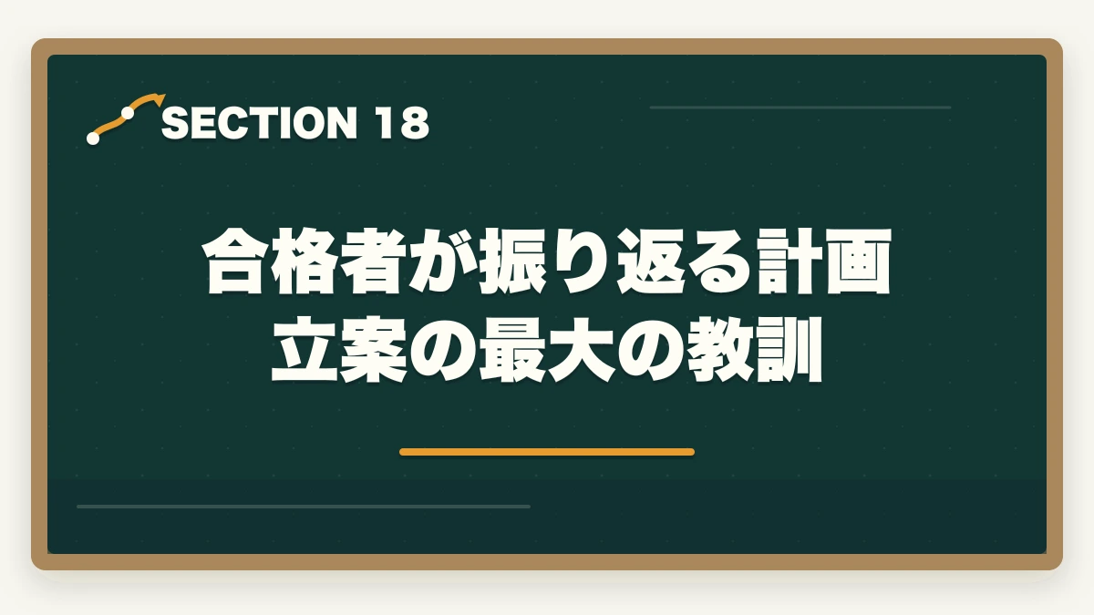 合格者が振り返る計画立案の最大の教訓｜司法書士の学習計画の立て方｜3000時間を1年・2年・3年で達成する完全戦略【2026年版】の図解