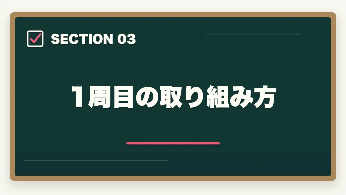 1周目の取り組み方｜司法書士の過去問完全活用法｜10年分3周で合格圏到達する科学的メソッド【2026年版】の図解