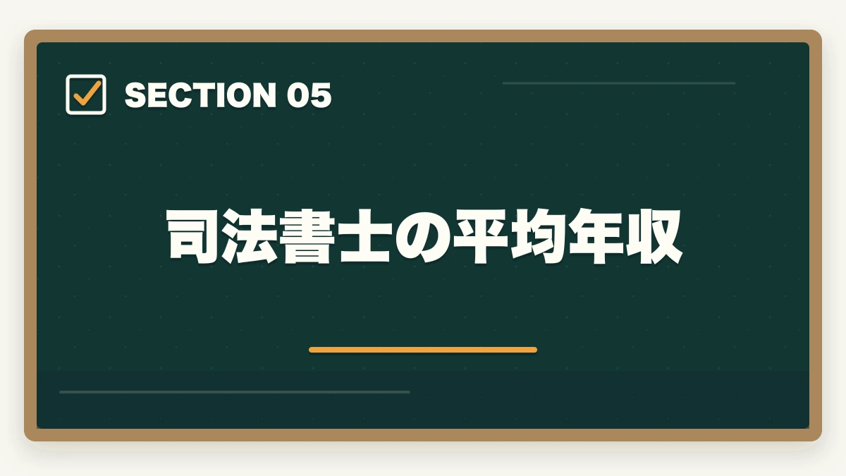 司法書士の平均年収｜司法書士と行政書士はどっちが稼げる？実体験をもとに徹底比較！の図解