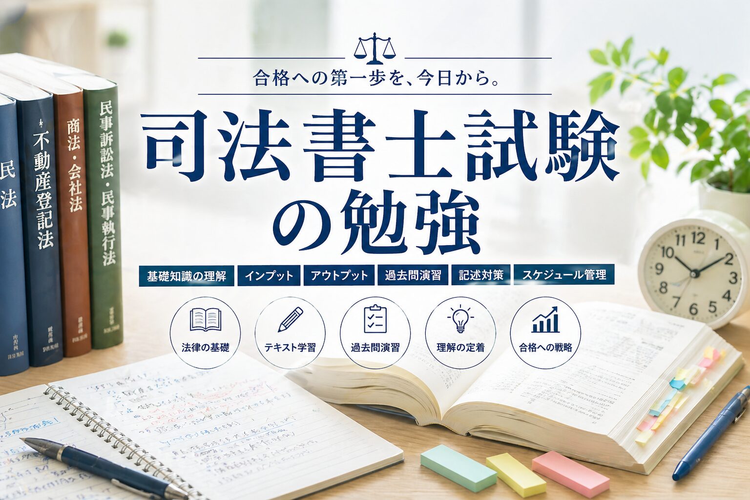 司法書士試験の勉強