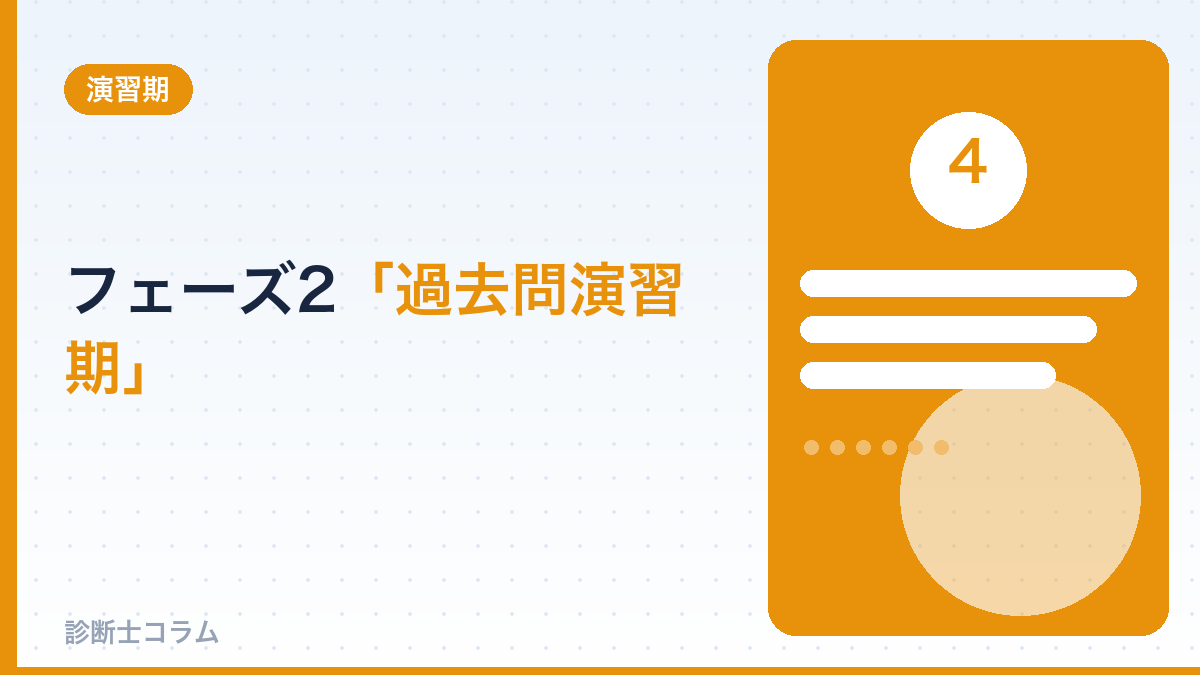 フェーズ2：過去問演習期